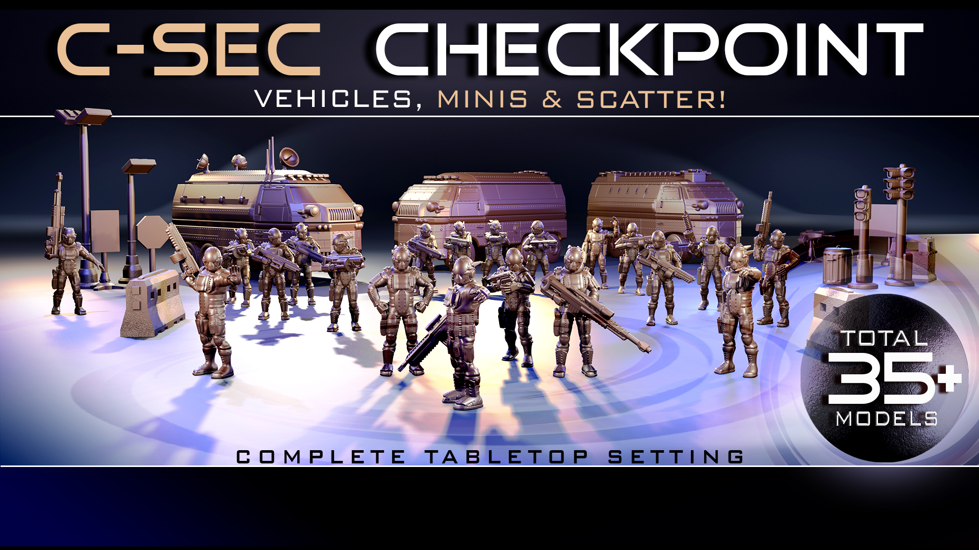 C-SEC Checkpoint Campaign - MyMiniFactory
