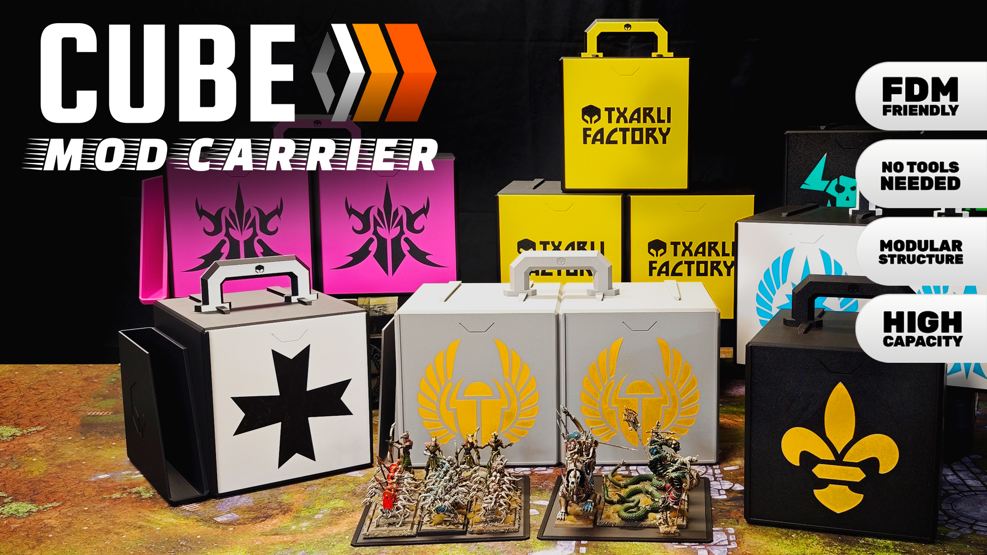 Cube Mod Carrier Campaign - MyMiniFactory