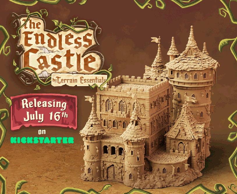 The Endless Castle Launches in a few days 🏰 | MyMiniFactory Tribes