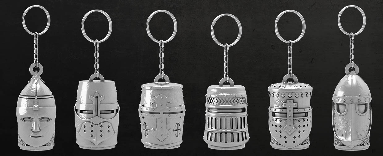 Medieval Keyrings - Community Stories learn and write about 3D printing