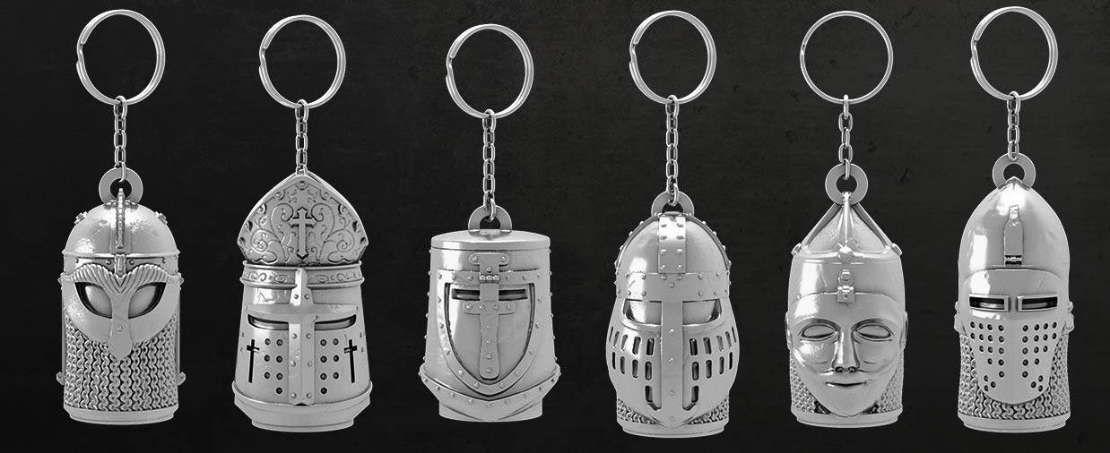 Medieval Keyrings - Community Stories learn and write about 3D printing