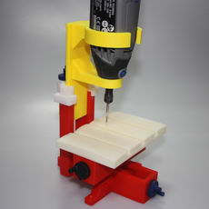 Mini milling machine 3D model by Jack Imakr