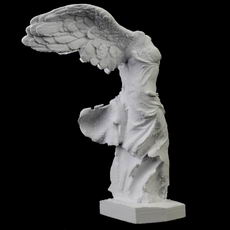 Winged Victory of Samothrace at The Louvre, Paris 3D model by Scan The World