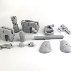 Han Solo Blaster 3D model by alan stanford