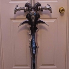 Frostmourne from Warcraft 3D model by Kirby Downey