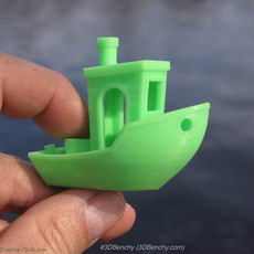 #3DBenchy - The jolly 3D printing torture-test 3D model