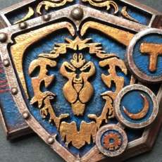 Grand Marshal Shield 3D model