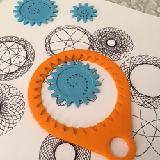 Spirograph 3D model