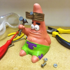 "Hammered" Patrick! 3D model