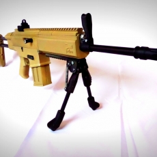 Airsoft Rifle 3D model