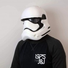 Fully Wearable Star Wars VII Storm Trooper Helmet 3D model by Lloyd Bolts