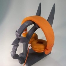 Batman Headset Stand 3D model