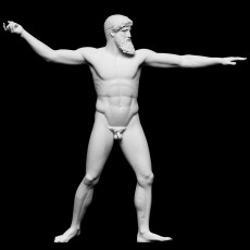 Artemision Zeus 3D model by SMK - Statens Museum for Kunst