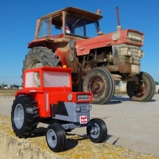 OpenRC Tractor cabin 3D model by makit