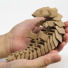 Save pangolins 3D model by Amao Chan