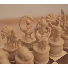 Pokemon Chess Set 3D model