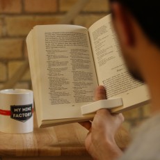 One hand book holder 3D model