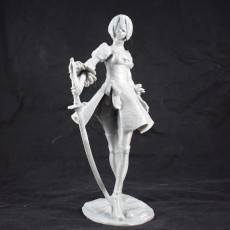 Nier Automata 2B 3D model by Tanya Wiesner