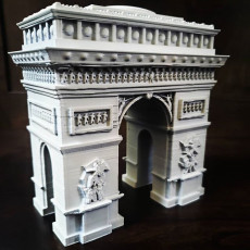 Arc de Triomphe - France 3D model by MiniWorld3D