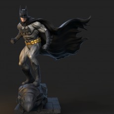 Batman  on a roof 3D model