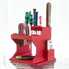 Desktop Tool Organizer 3D model by MatterHackers