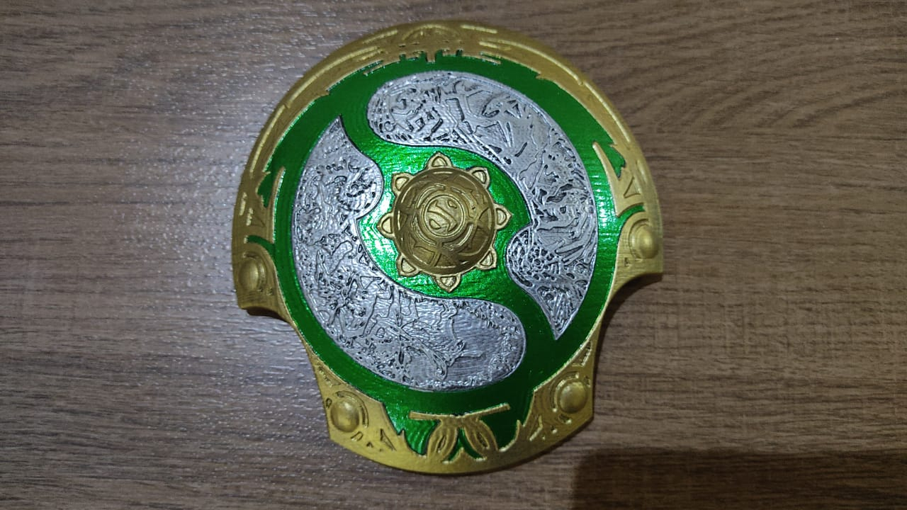 3D Printable Dota 2 - Aegis Of Champions by Jannic Martin