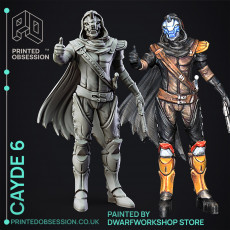 Destiny 2 - Cayde 6 - 75mm Model 3D model by Printed Obsession