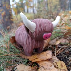 Highland Cow 3D model