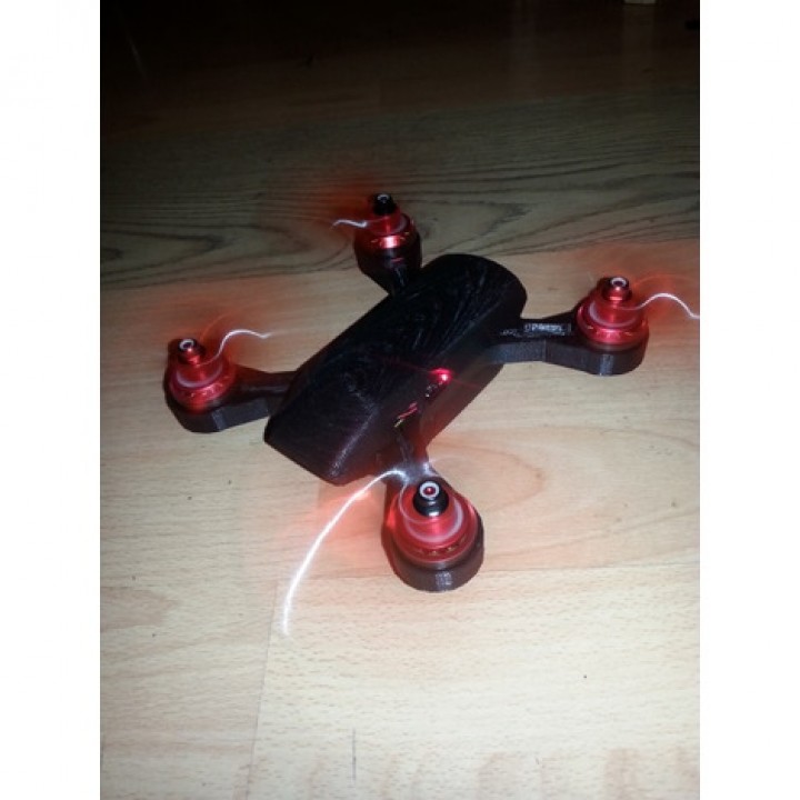 3D Printable Dji Spark Clone (the Doji Spack) by lee shaw