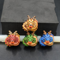 DBZ Shenron Mechanical keyboard Cherry Keycap 3D model