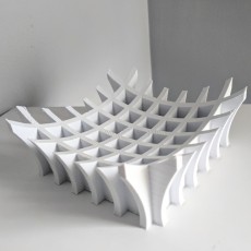 Lattice Bowl 3D model