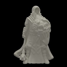 Dark Cleric (28mm/Heroic scale) 3D model