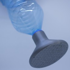 Watering can nozzle for bottle 3D model by Corentin Paquet