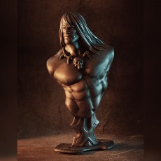 Conan the Barbarian bust 3D model