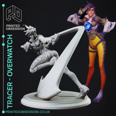 Overwatch - Tracer - Action Pose 3D model