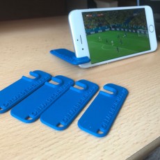 Keyring phone stand 3D model