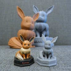 Shiny Eevee 3D model by kijai