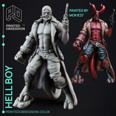 Hellboy - 30 CM model 3D model by Printed Obsession