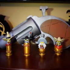 Toon Gun 3D model