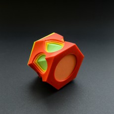 Rainbow Hex Twist Box 3D model by Clockspring