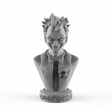 Joker bust 3D model by Wekster