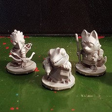 Root miniatures 3D model