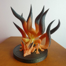 Nine-Tailed Demon Fox 3D model by kijai