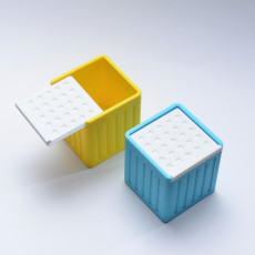Slide Top Box 3D model by Clockspring