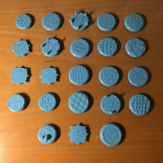 Bases / Platforms for miniatures 3D model