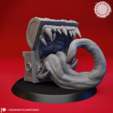 Mimic - Toothy Treasure Chest - Tabletop Miniature 3D model by YKS Miniatures