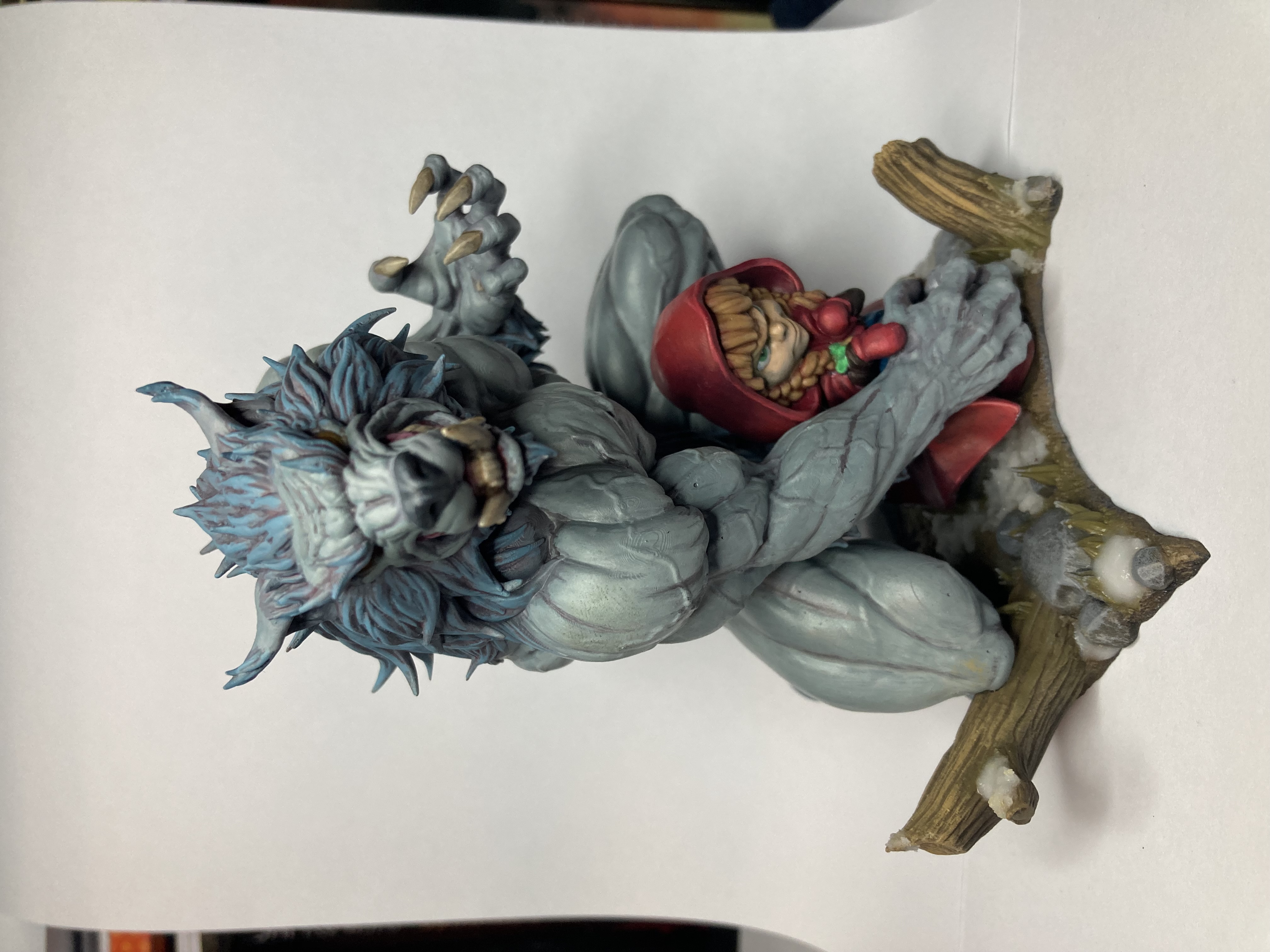 3D Print of Little Red Riding Hood and her new best friend! by