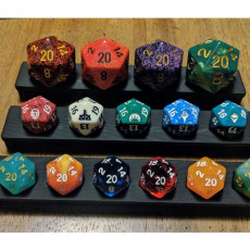 Modular Dice Display Shelves 3D model by brander roullett