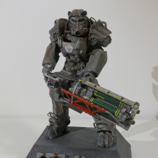 Fallout T-60 Power armor 3D model
