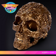 Fancy Skull 1 3D model by FatesEnd